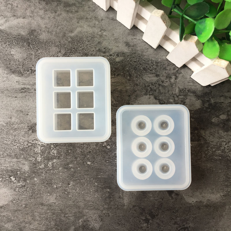 Resin Mold Jewelry - Cetakan Silikon 16Mm Kubus Bola Beads