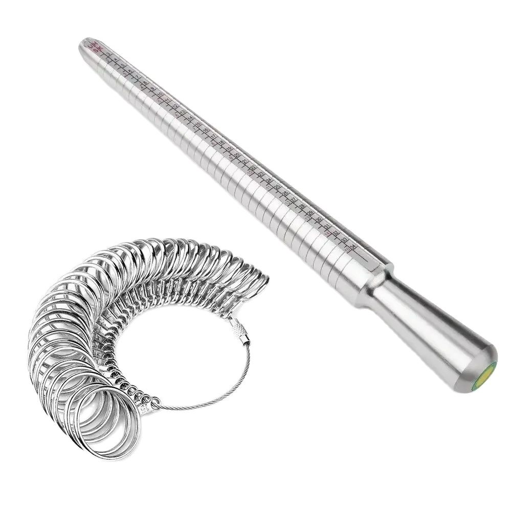 Jewelry Making Uk - Logam HK/US/JP/UK/EU Cincin Sizer Mandrel Cincin