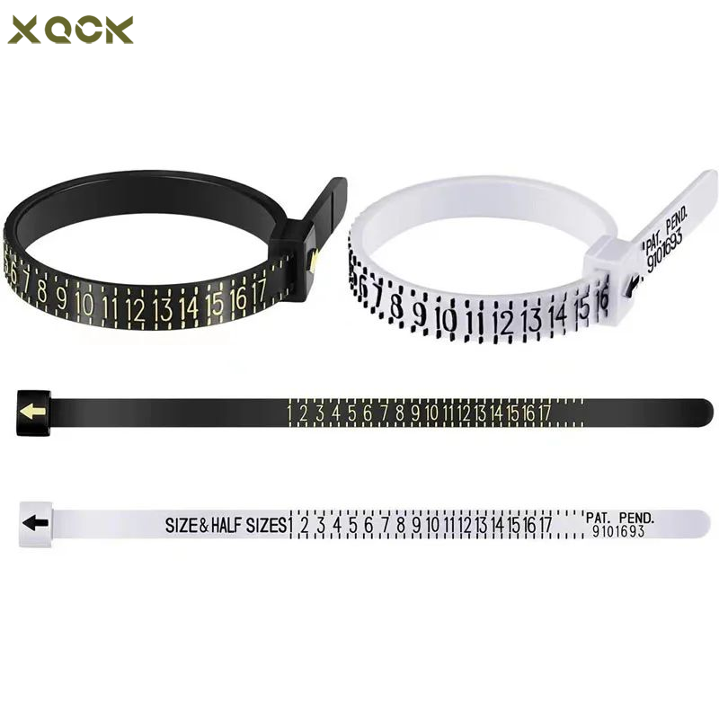Jewelry Making Uk - Pengukur Ukuran Cincin Plastik Profesional untuk