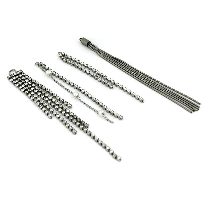 Jewelry Making Materials Wholesale - 2pcs Aksesoris Anting Liontin Rantai Rumbai