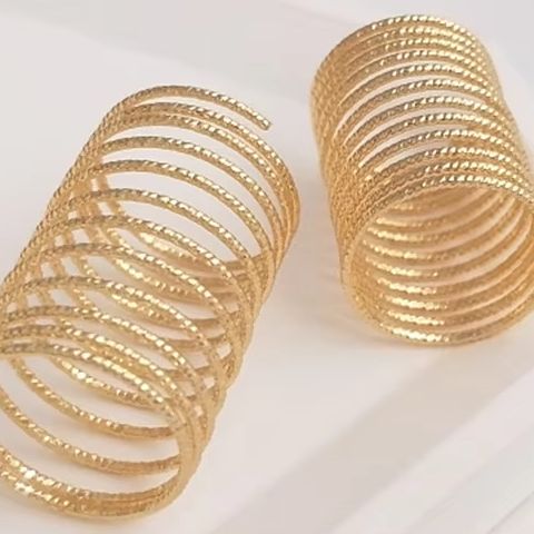 Cincin Kawat Tembaga Berlapis  - Jewelry Making Gold Wire ulasan dan harga