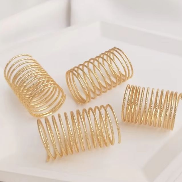 Cincin Kawat Tembaga Berlapis  - Jewelry Making Gold Wire ulasan dan harga