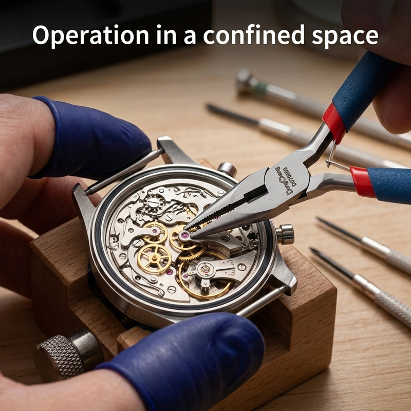 Tang Kombinasi Baja Karbon Tin - Jewelry Making Needle Nose Pliers ulasan dan harga