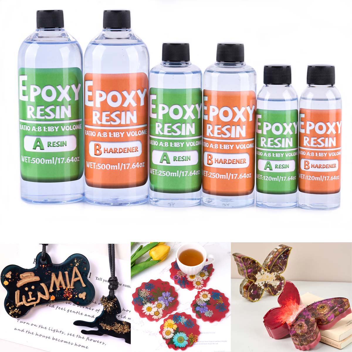 Kit Resin Epoksi Rasio 1:1 Ant - Resin Mold Jewelry ulasan dan harga