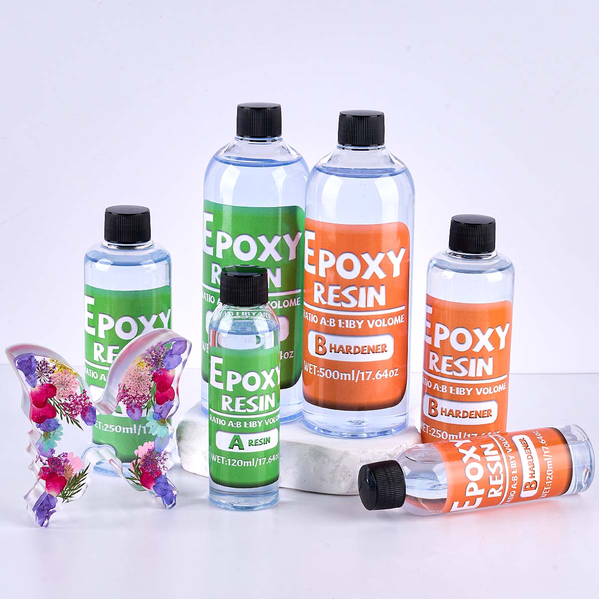 Kit Resin Epoksi Rasio 1:1 Ant - Resin Mold Jewelry ulasan dan harga