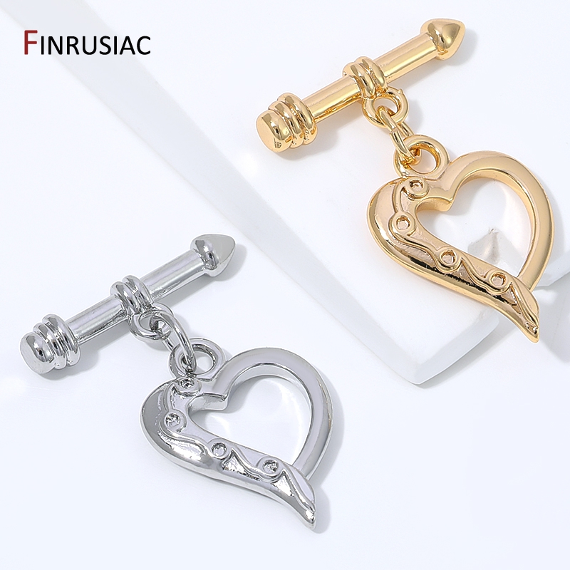 Kancing Pengunci Bentuk Hati B - Jewelry Making Items ulasan dan harga