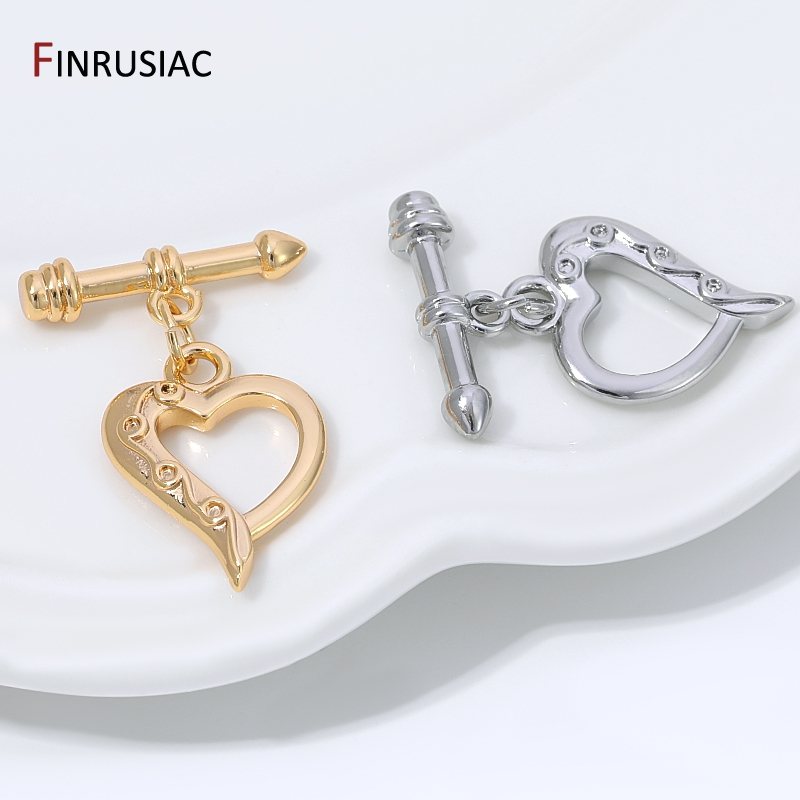 Kancing Pengunci Bentuk Hati B - Jewelry Making Items ulasan dan harga