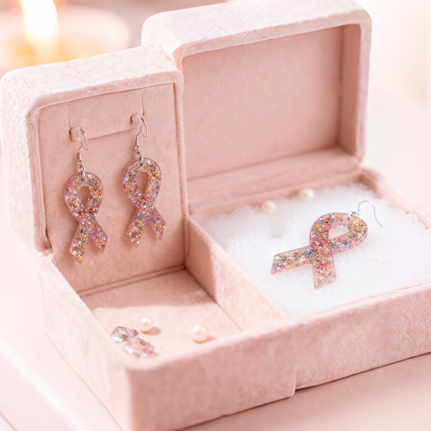 Cetakan Resin Anting Pita DIY, - Resin Mold Jewelry ulasan dan harga