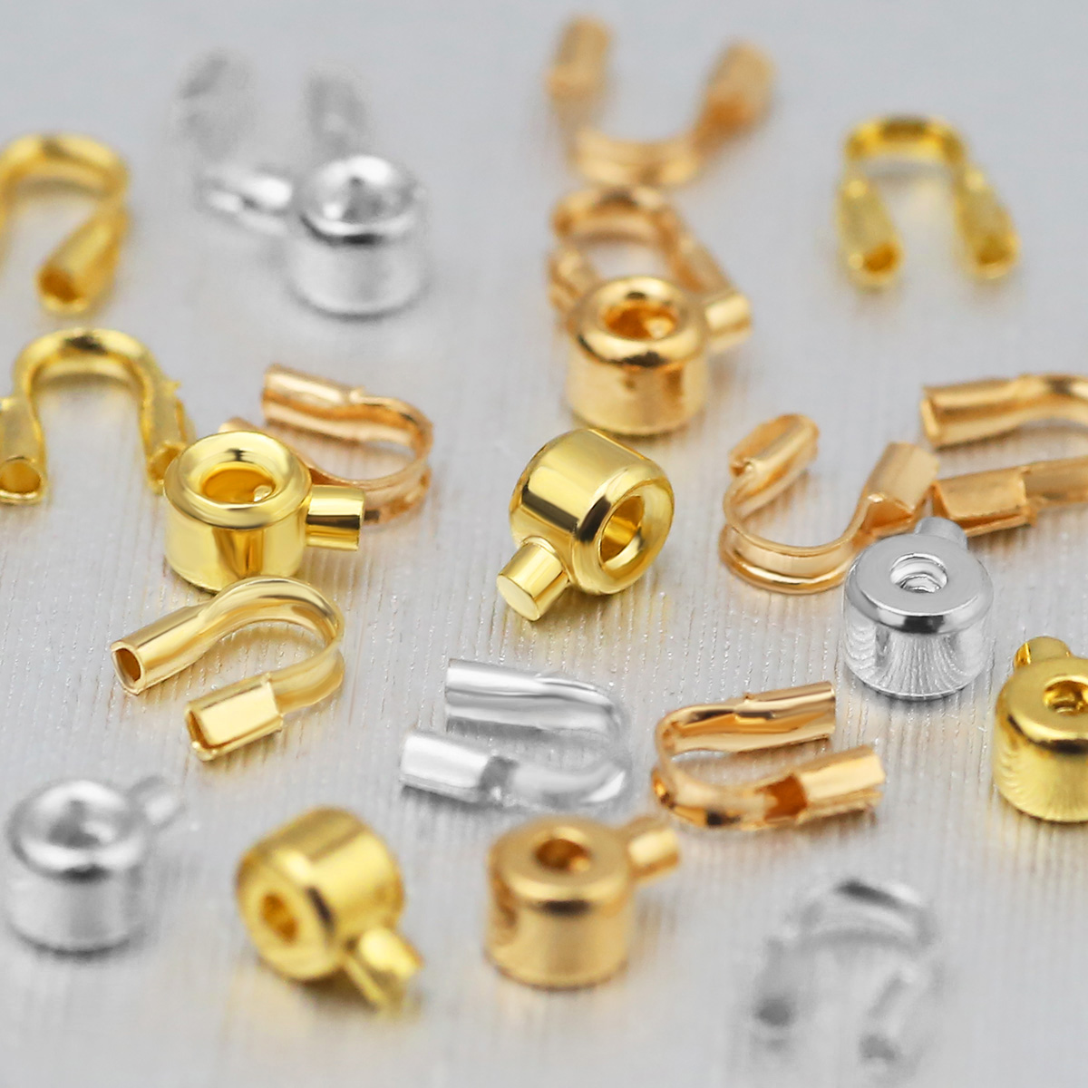 20 Buah Manik Penanda Posisi P - Jewelry Making Gold Wire ulasan dan harga