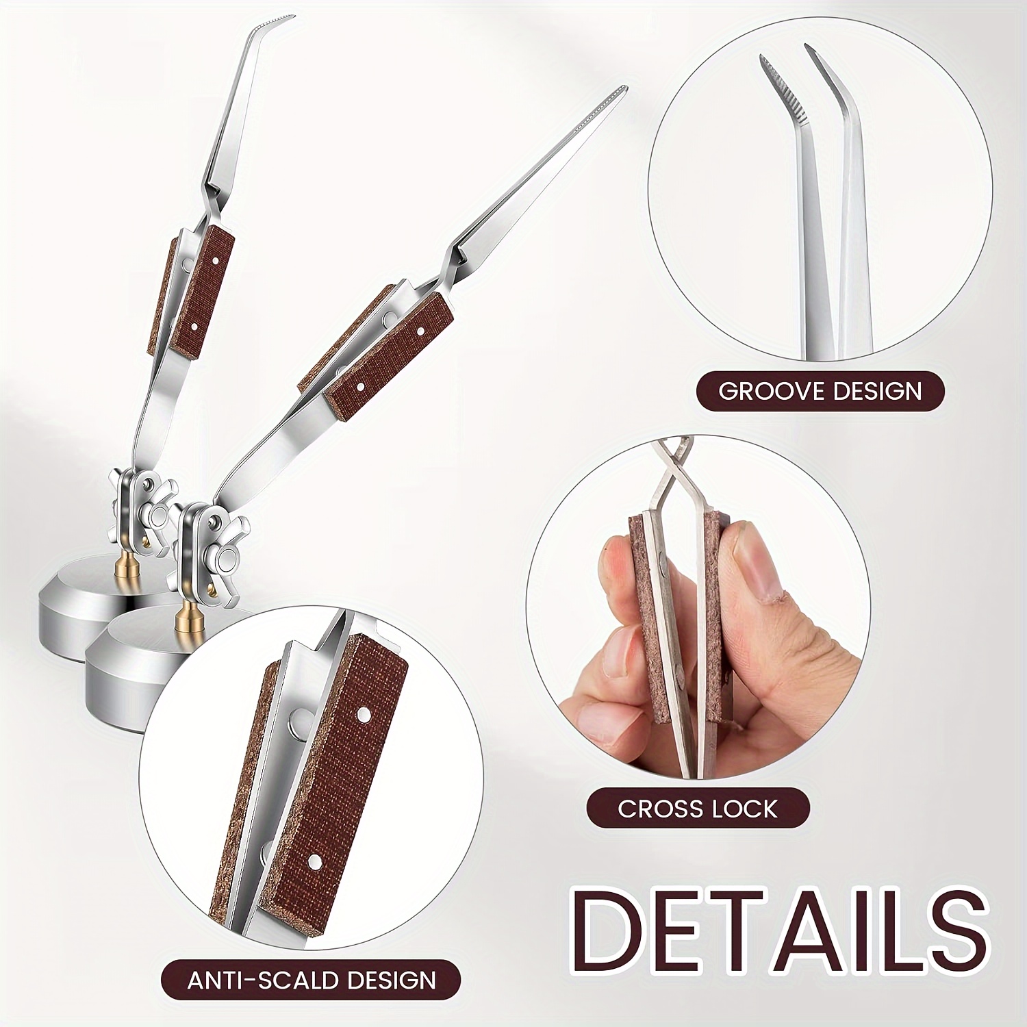 Pinset Solder Tangan Ketiga 36 - Jewelry Making Needle Nose Pliers ulasan dan harga