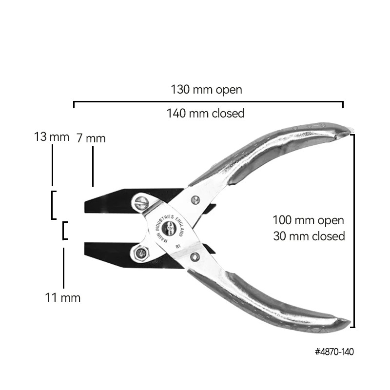 Tang Profesional UK MAUN 140mm - Jewelry Making Uk ulasan dan harga
