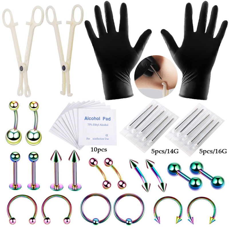42 Buah/Set Kit Alat Tindik Tu - Jewelry Making Needle Nose Pliers ulasan dan harga