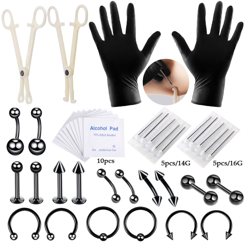 42 Buah/Set Kit Alat Tindik Tu - Jewelry Making Needle Nose Pliers ulasan dan harga
