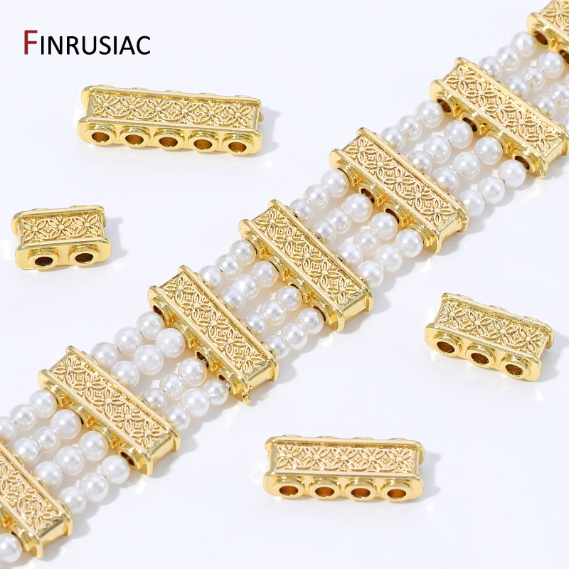 Manik-manik Spacer Bentuk Pers - Jewelry Making Items ulasan dan harga