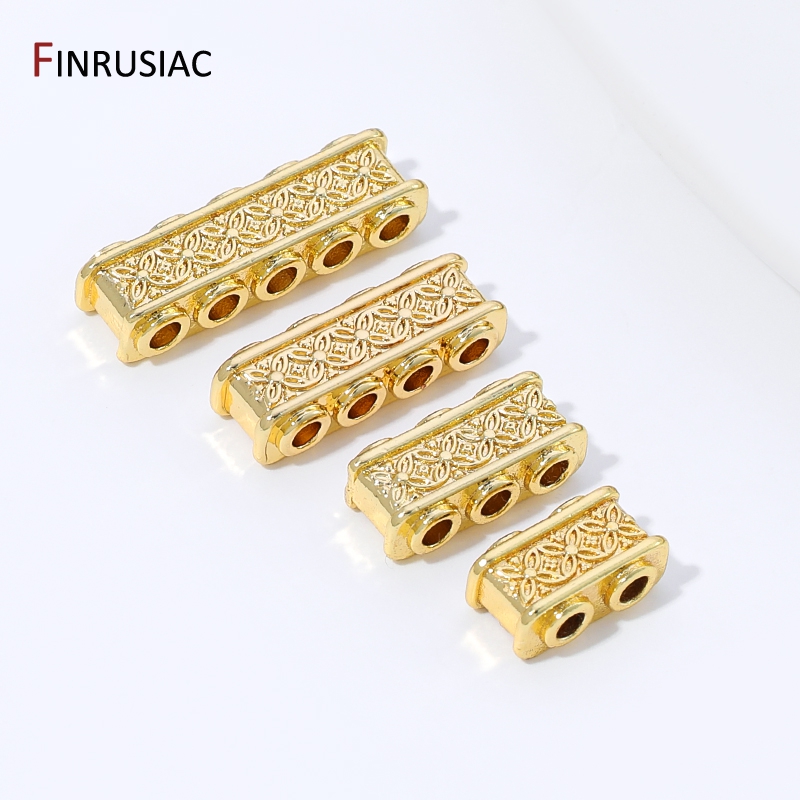 Manik-manik Spacer Bentuk Pers - Jewelry Making Items ulasan dan harga