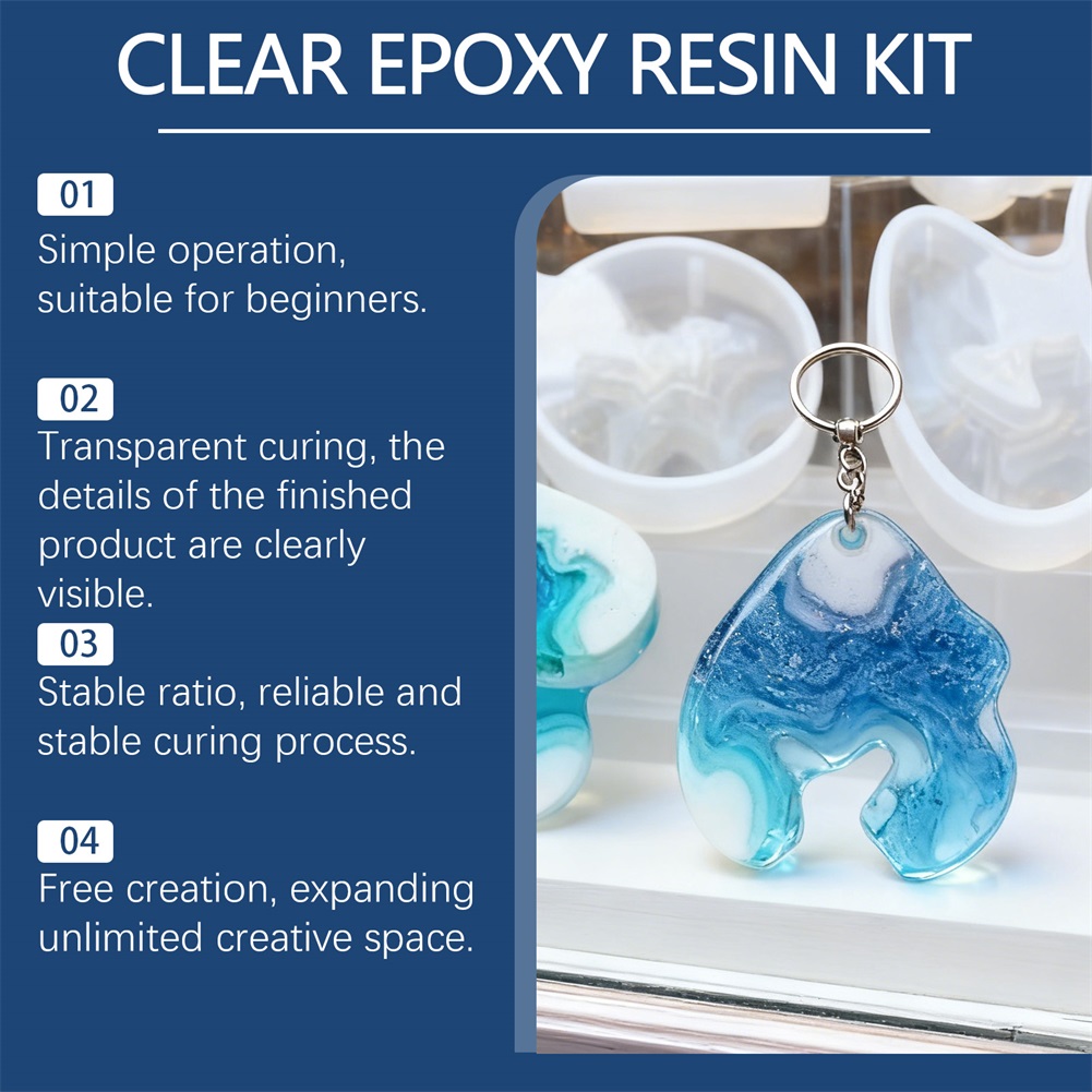 Resin Epoksi Kristal Bening DI - Resin Mold Jewelry ulasan dan harga