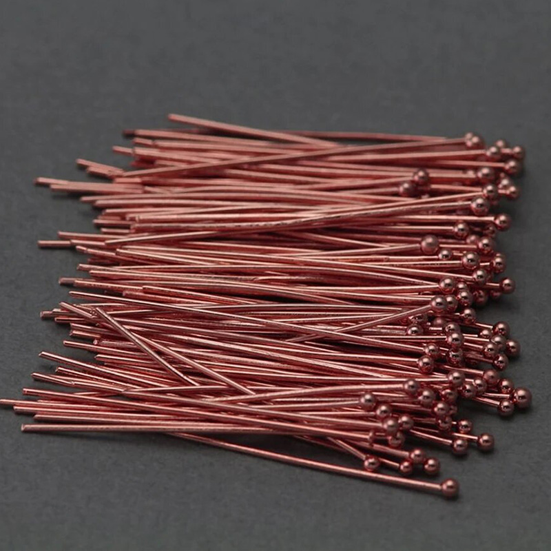 Kawat Ball Headpin Isi Emas Ro - Jewelry Making Gold Wire ulasan dan harga