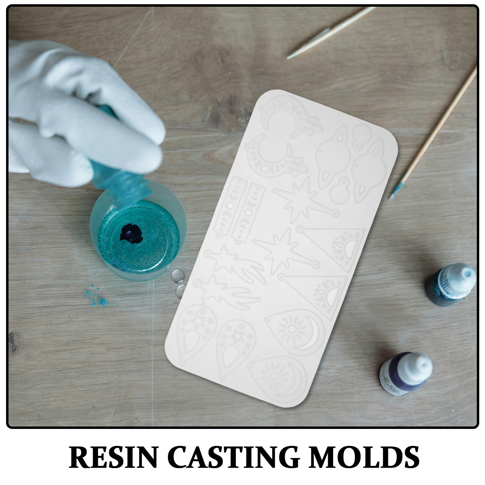 Cetakan Perhiasan Resin Epoksi - Resin Mold Jewelry ulasan dan harga