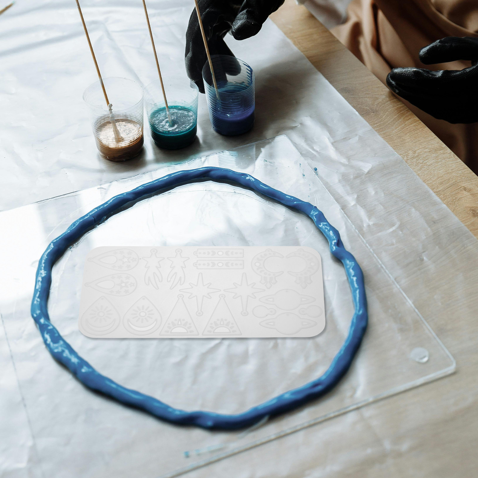 Cetakan Perhiasan Resin Epoksi - Resin Mold Jewelry ulasan dan harga