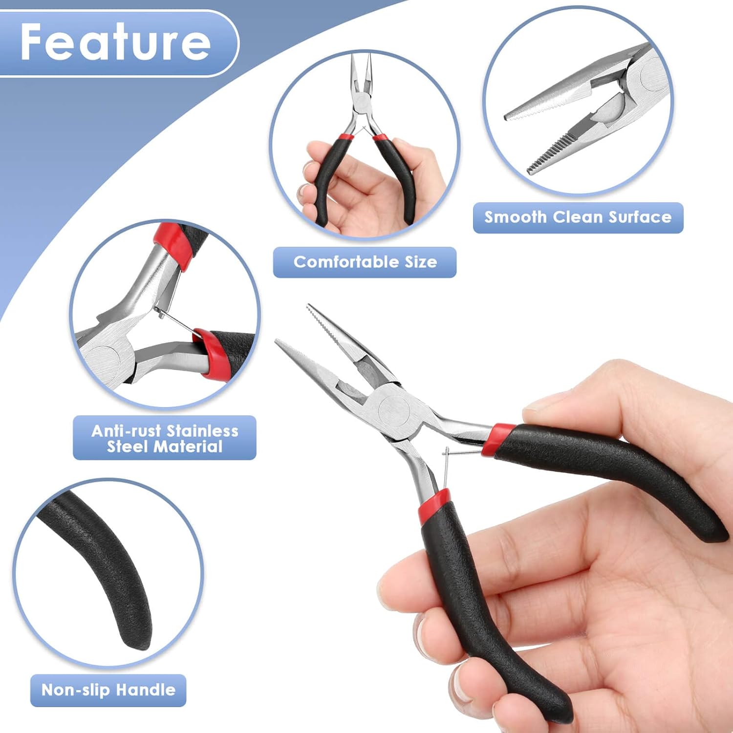 Tang Kombinasi Ujung Lancip Un - Jewelry Making Needle Nose Pliers ulasan dan harga