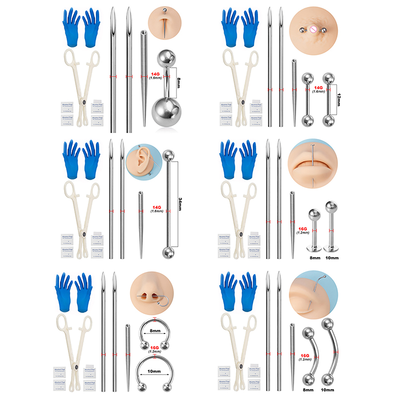 Kit tindik tubuh jarum lancip  - Jewelry Making Needle Nose Pliers ulasan dan harga